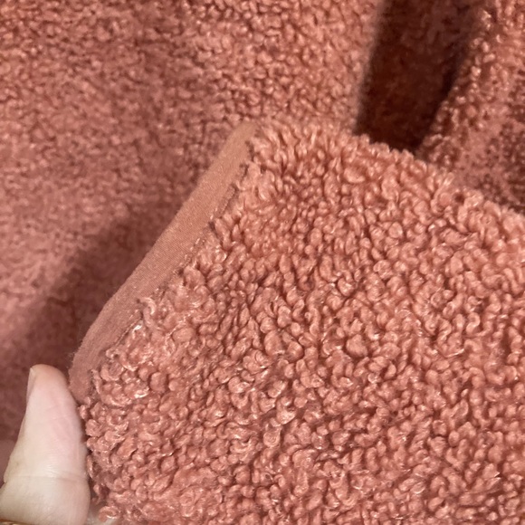 Vera Bradley Sherpa Quilted Paisley Fig Oversized Pull Over Sweater Size S/M - Picture 8 of 11